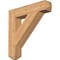 Ekena Millwork Traditional Craftsman Smooth Bracket, Western Red Cedar, 5 1/2"W x 30"D x 30"H BKT06X30X30TRA04SWR - alternate 1